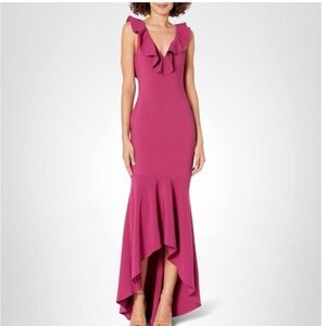 NEW Women's Likely Maxi Rowen Dress 8 Fuschia Purple Cocktail Formal